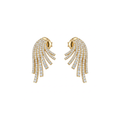 Pendientes Bellini Alas doradas
