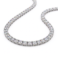 Collar Bellini Rivier blanco S:45 3mm