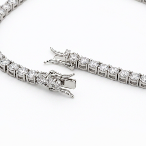 Collar Bellini Rivier blanco S:45 3mm
