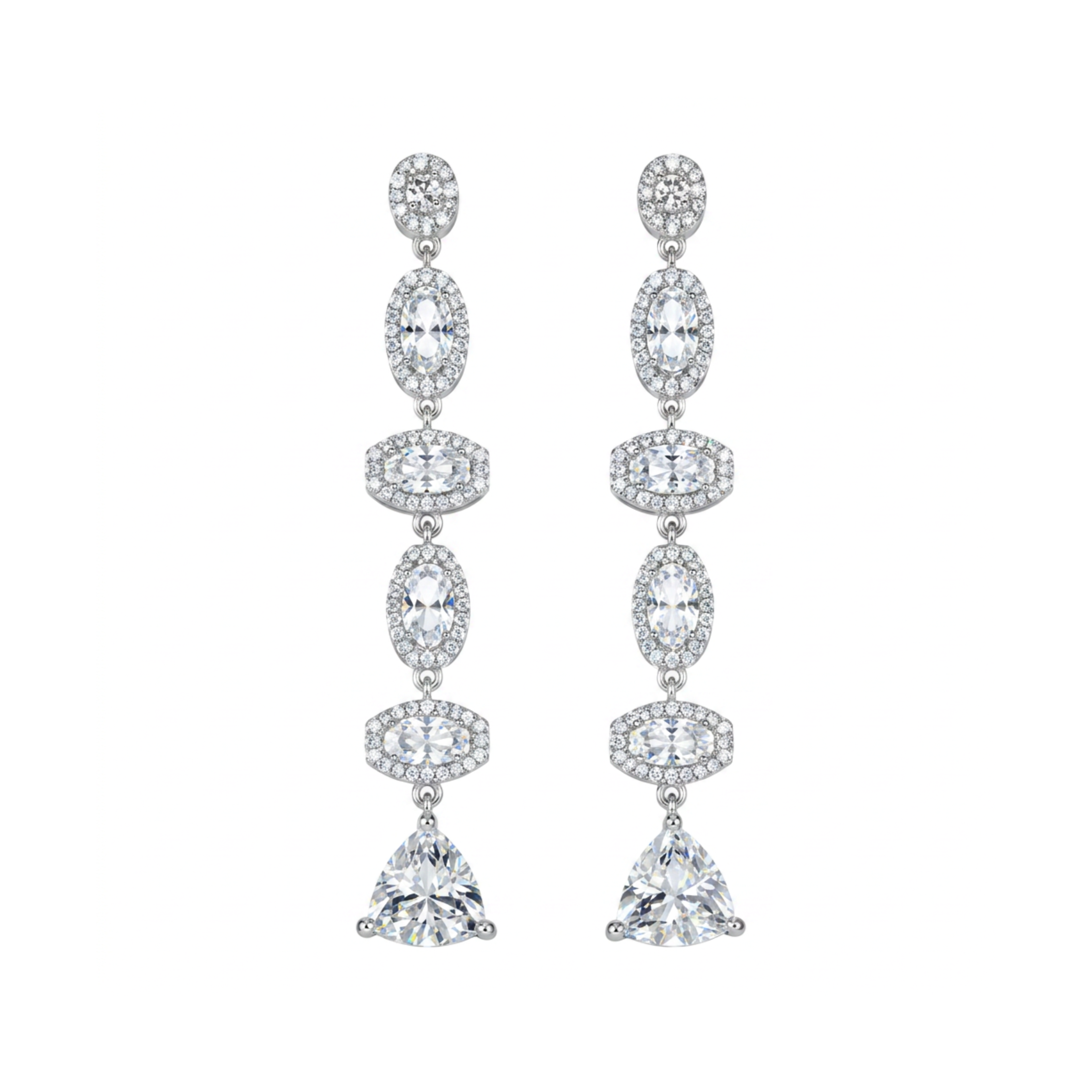 Pendientes Bellini blancos LT-RG