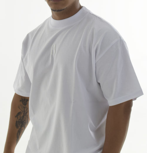 Camiseta oversize ISOLA VIVA - Blanca