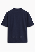 Camiseta Oversize ISOLA VIVA - Azul marino