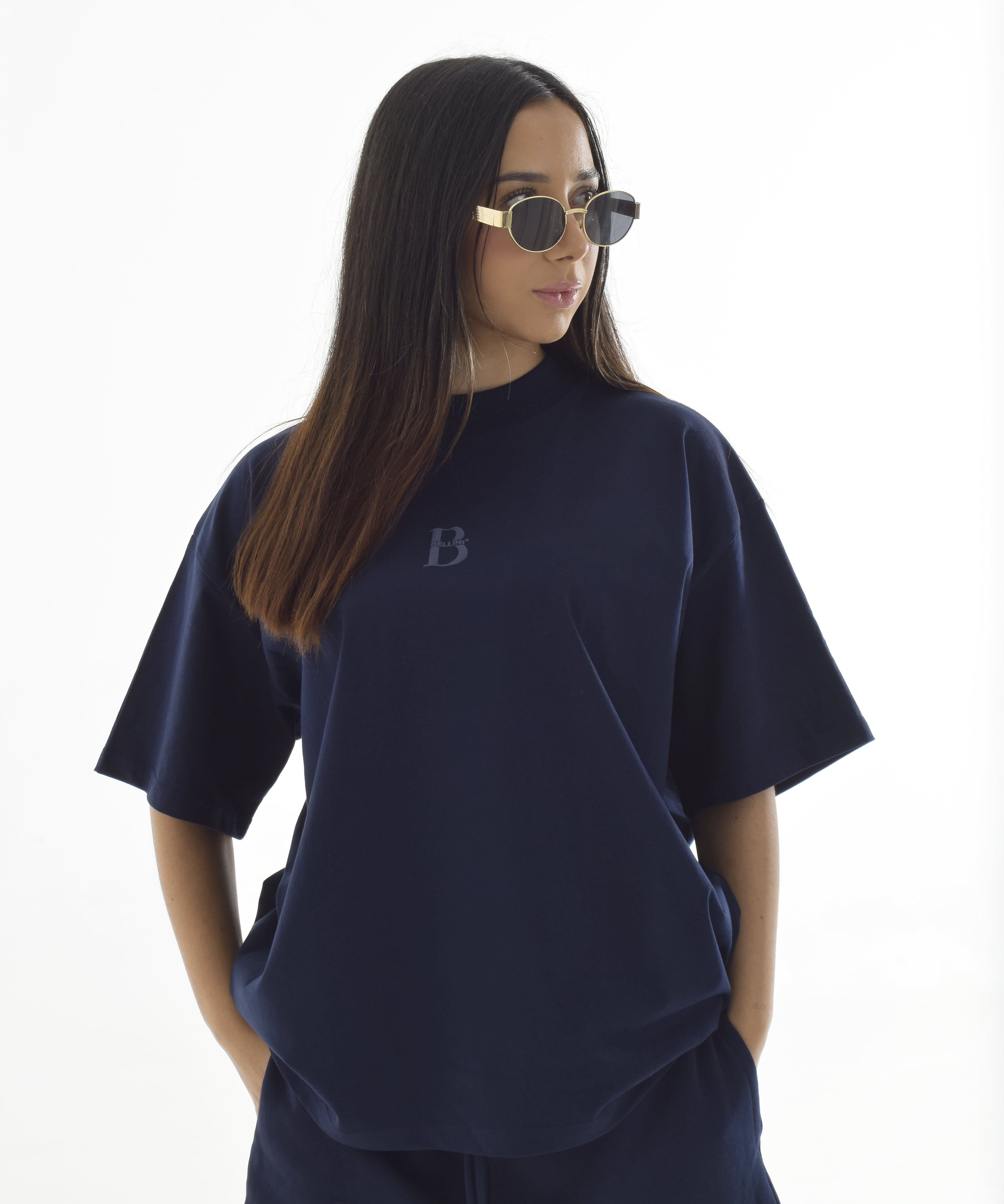 Oversize Isola Viva - Azul Marino