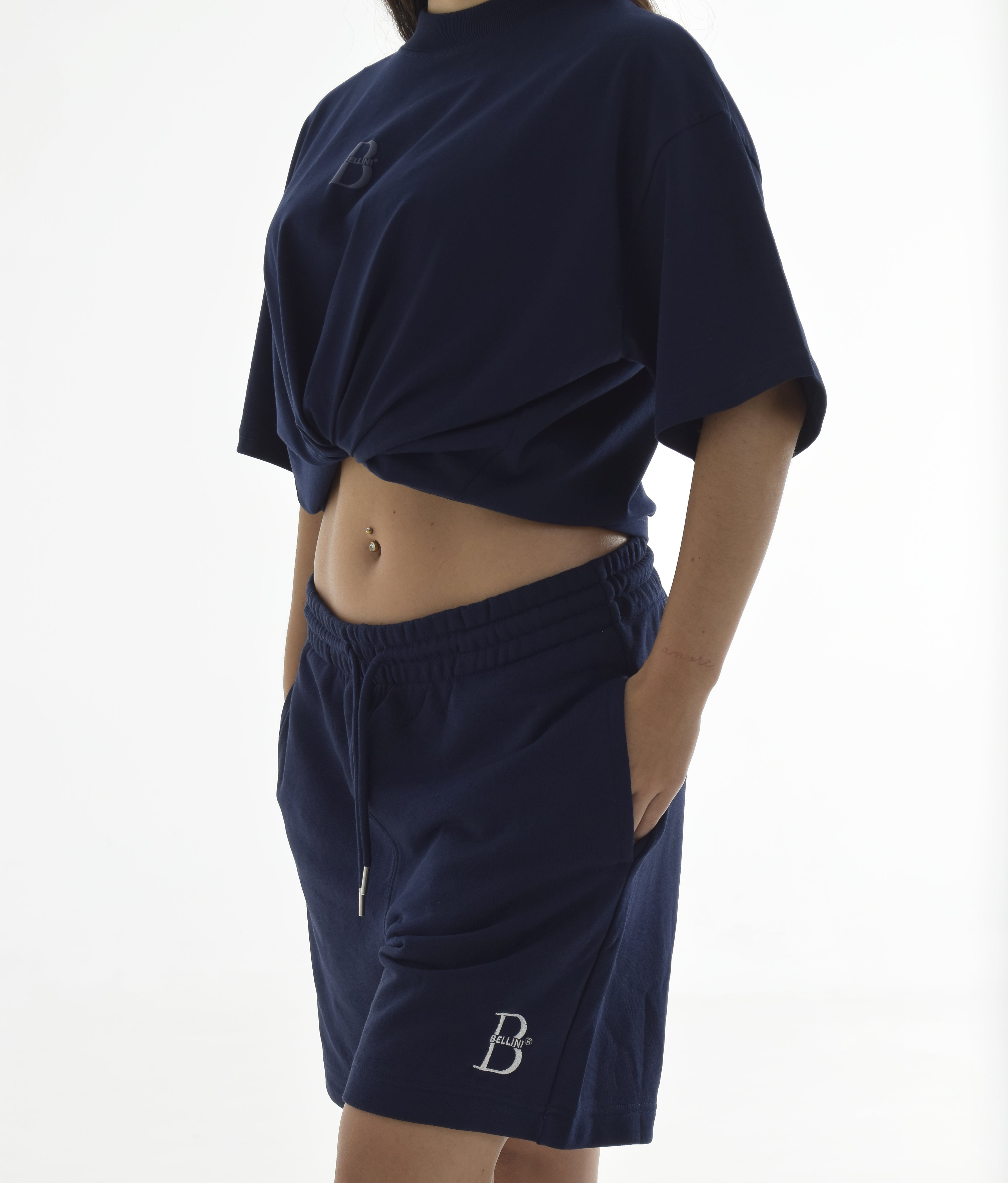 Short Sabbia Fina - Azul Marino